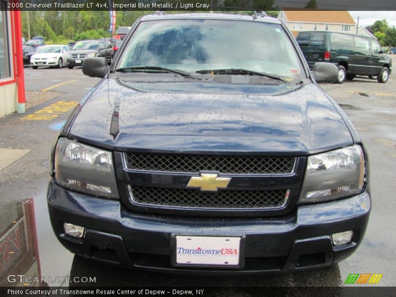 Imperial Blue Metallic / Light Gray 2008 Chevrolet TrailBlazer LT 4x4