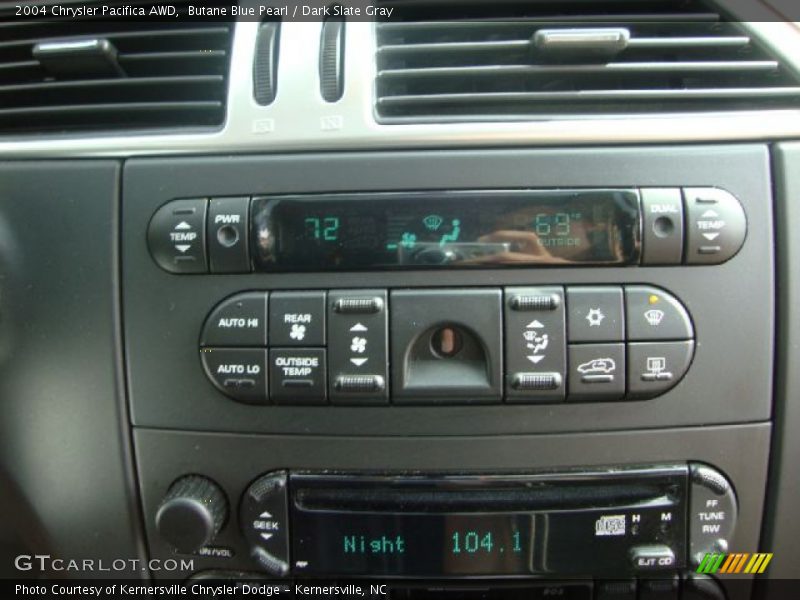 Butane Blue Pearl / Dark Slate Gray 2004 Chrysler Pacifica AWD