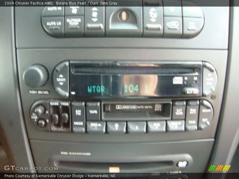 Butane Blue Pearl / Dark Slate Gray 2004 Chrysler Pacifica AWD