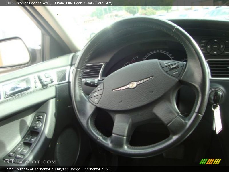 Butane Blue Pearl / Dark Slate Gray 2004 Chrysler Pacifica AWD