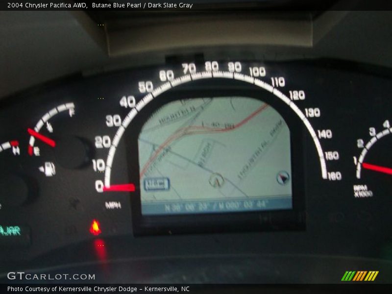 Butane Blue Pearl / Dark Slate Gray 2004 Chrysler Pacifica AWD