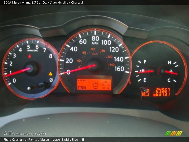 Dark Slate Metallic / Charcoal 2009 Nissan Altima 2.5 SL