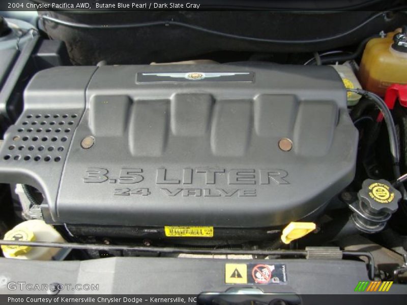 Butane Blue Pearl / Dark Slate Gray 2004 Chrysler Pacifica AWD