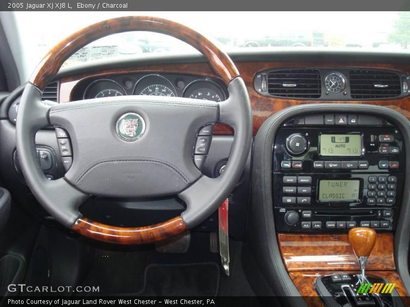 Ebony / Charcoal 2005 Jaguar XJ XJ8 L