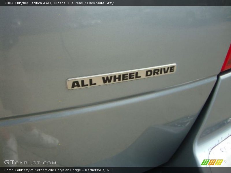 Butane Blue Pearl / Dark Slate Gray 2004 Chrysler Pacifica AWD