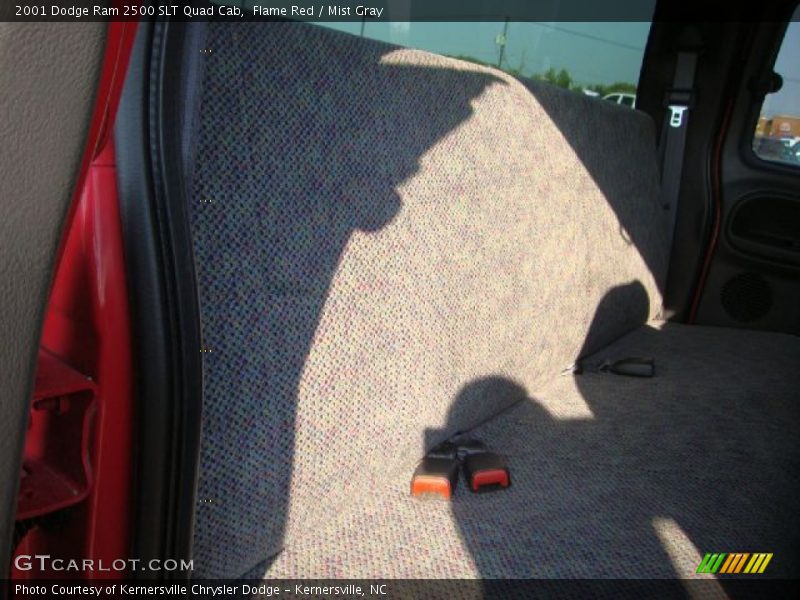 Flame Red / Mist Gray 2001 Dodge Ram 2500 SLT Quad Cab