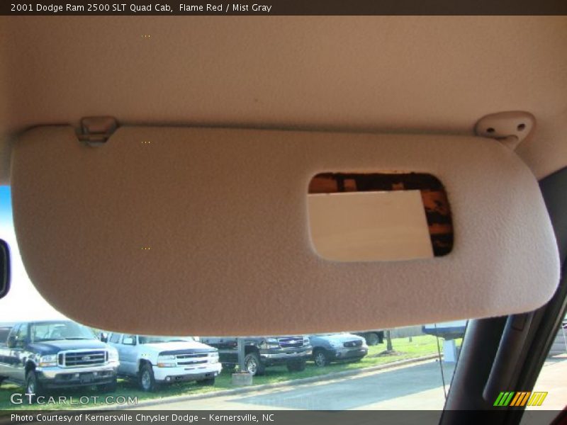 Flame Red / Mist Gray 2001 Dodge Ram 2500 SLT Quad Cab