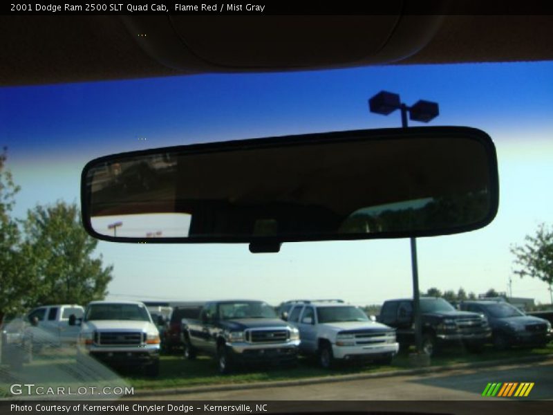 Flame Red / Mist Gray 2001 Dodge Ram 2500 SLT Quad Cab