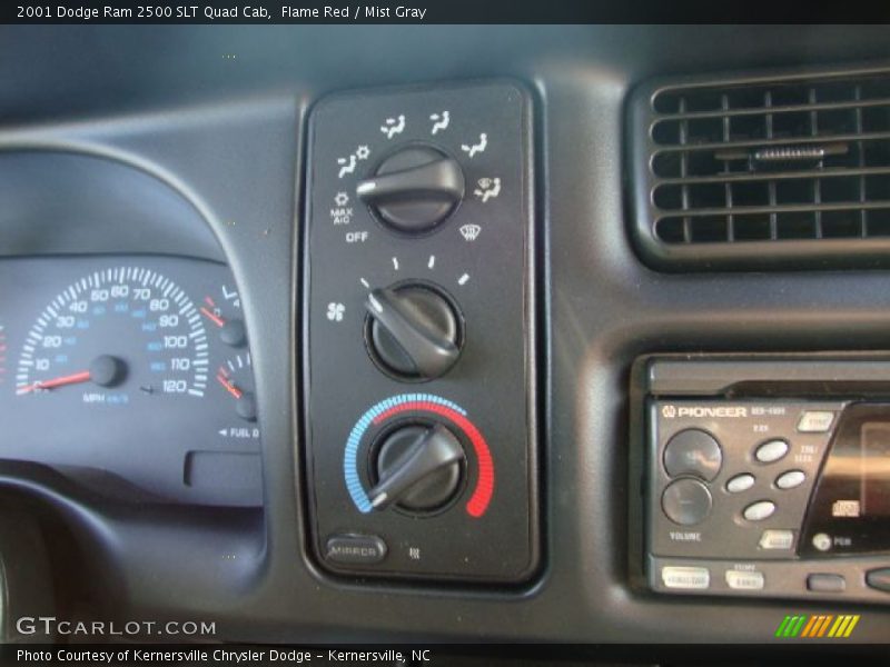 Controls of 2001 Ram 2500 SLT Quad Cab