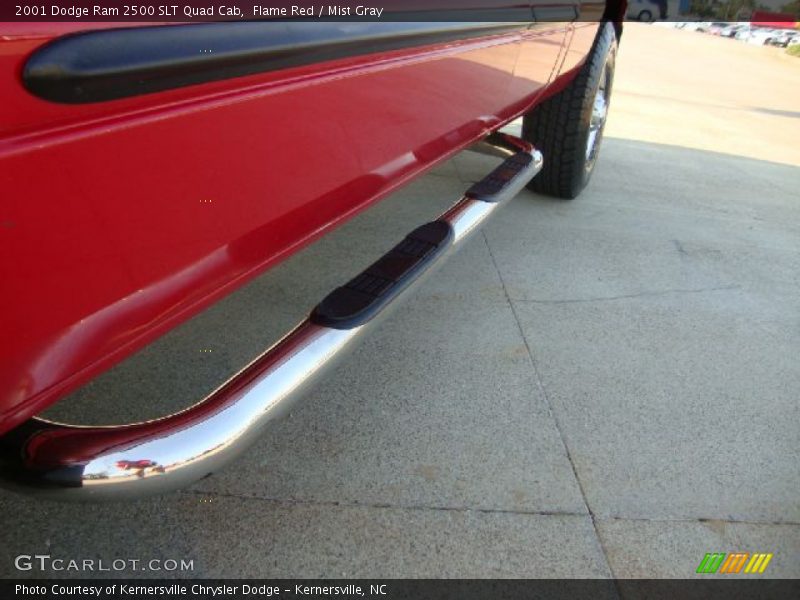 Flame Red / Mist Gray 2001 Dodge Ram 2500 SLT Quad Cab