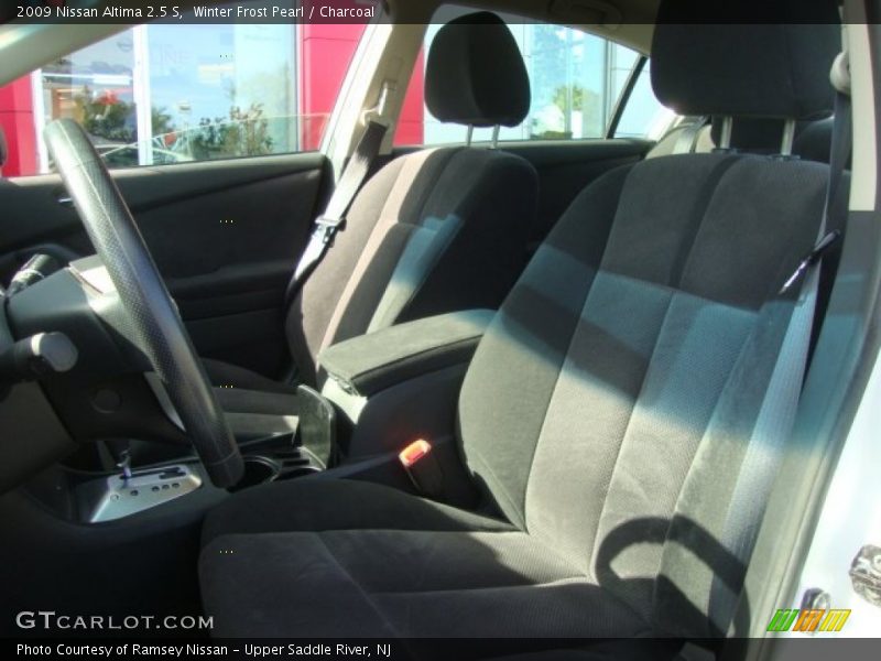 Winter Frost Pearl / Charcoal 2009 Nissan Altima 2.5 S