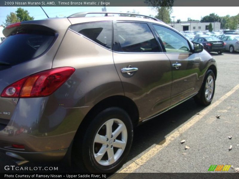 Tinted Bronze Metallic / Beige 2009 Nissan Murano SL AWD