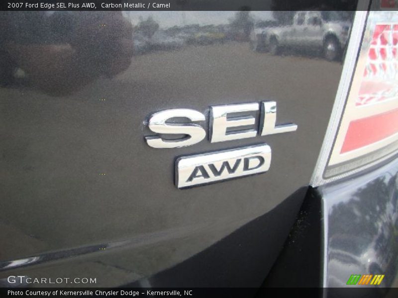 Carbon Metallic / Camel 2007 Ford Edge SEL Plus AWD