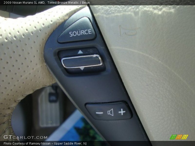 Tinted Bronze Metallic / Beige 2009 Nissan Murano SL AWD