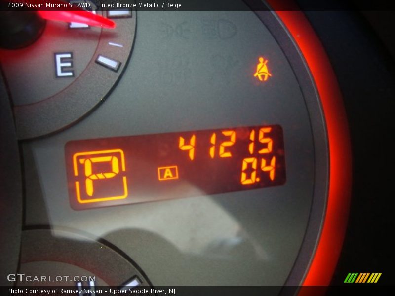 Tinted Bronze Metallic / Beige 2009 Nissan Murano SL AWD