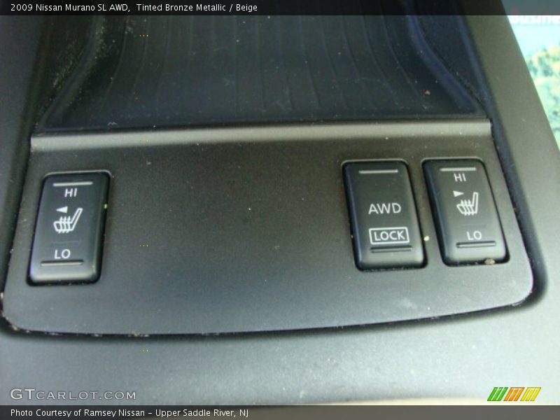 Tinted Bronze Metallic / Beige 2009 Nissan Murano SL AWD