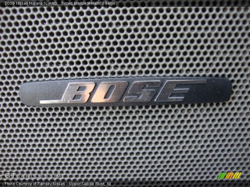 Tinted Bronze Metallic / Beige 2009 Nissan Murano SL AWD