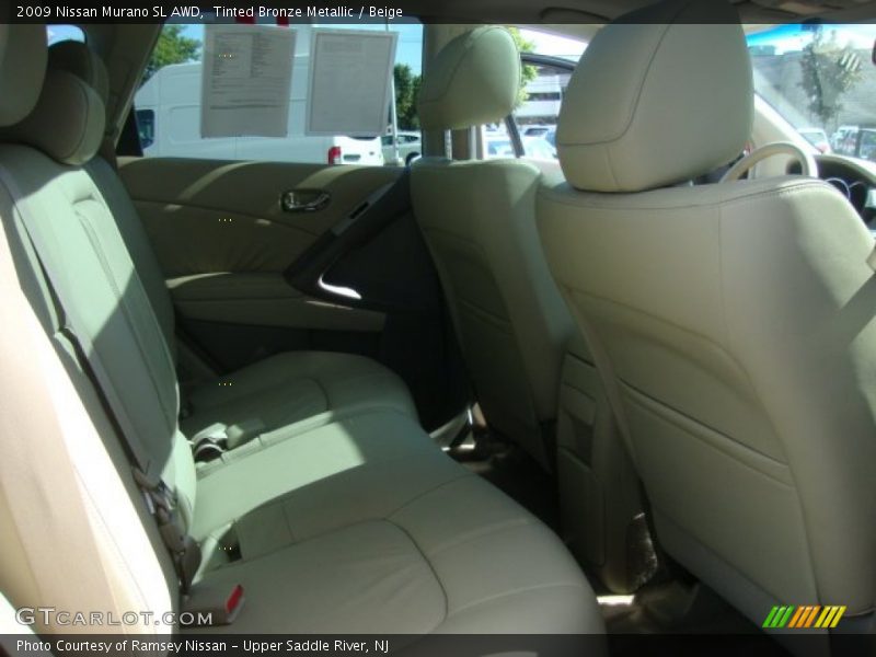 Tinted Bronze Metallic / Beige 2009 Nissan Murano SL AWD