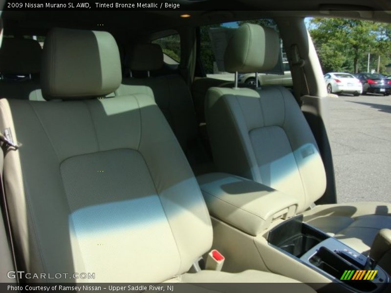 Tinted Bronze Metallic / Beige 2009 Nissan Murano SL AWD