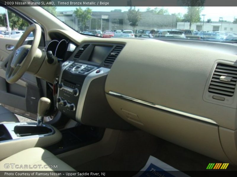 Tinted Bronze Metallic / Beige 2009 Nissan Murano SL AWD