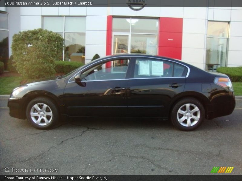 Super Black / Charcoal 2008 Nissan Altima 2.5 S