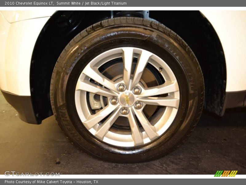 Summit White / Jet Black/Light Titanium 2010 Chevrolet Equinox LT