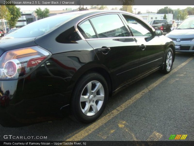 Super Black / Charcoal 2008 Nissan Altima 2.5 S