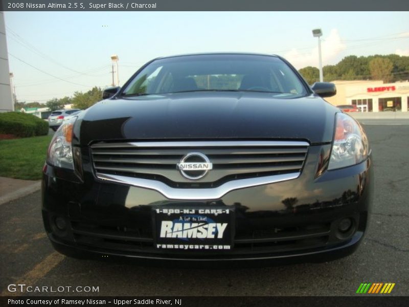 Super Black / Charcoal 2008 Nissan Altima 2.5 S