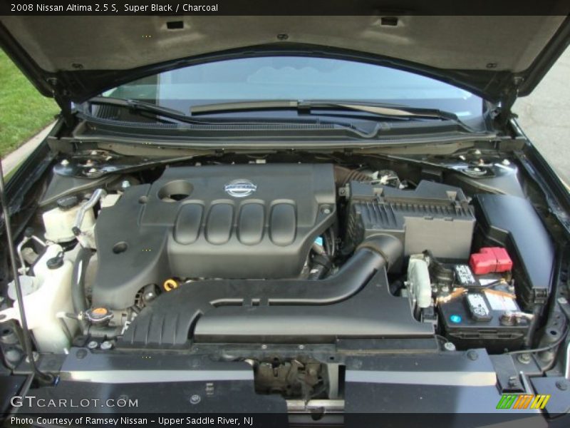 Super Black / Charcoal 2008 Nissan Altima 2.5 S