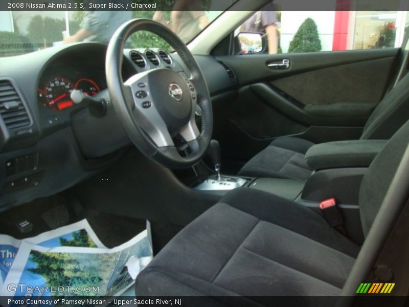 Super Black / Charcoal 2008 Nissan Altima 2.5 S