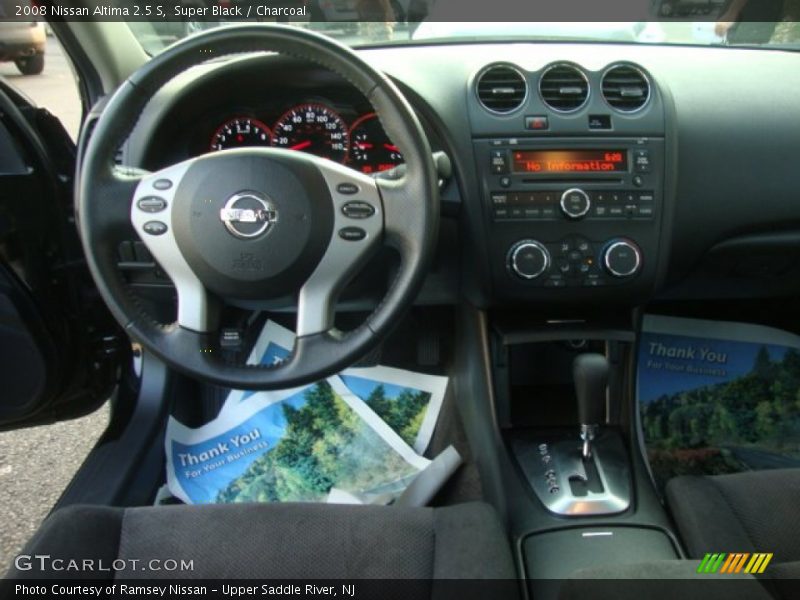 Super Black / Charcoal 2008 Nissan Altima 2.5 S