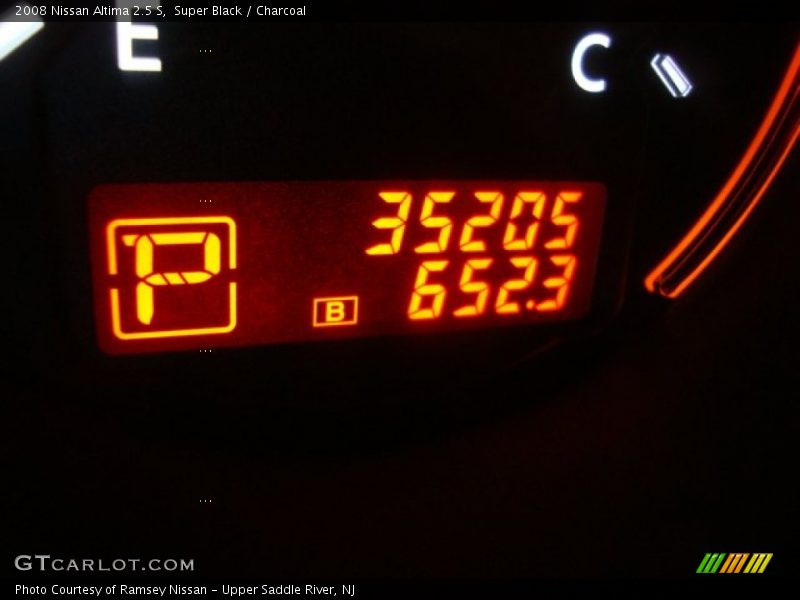 Super Black / Charcoal 2008 Nissan Altima 2.5 S