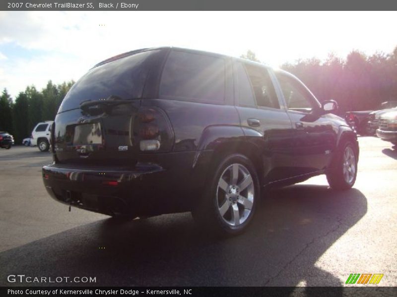 Black / Ebony 2007 Chevrolet TrailBlazer SS