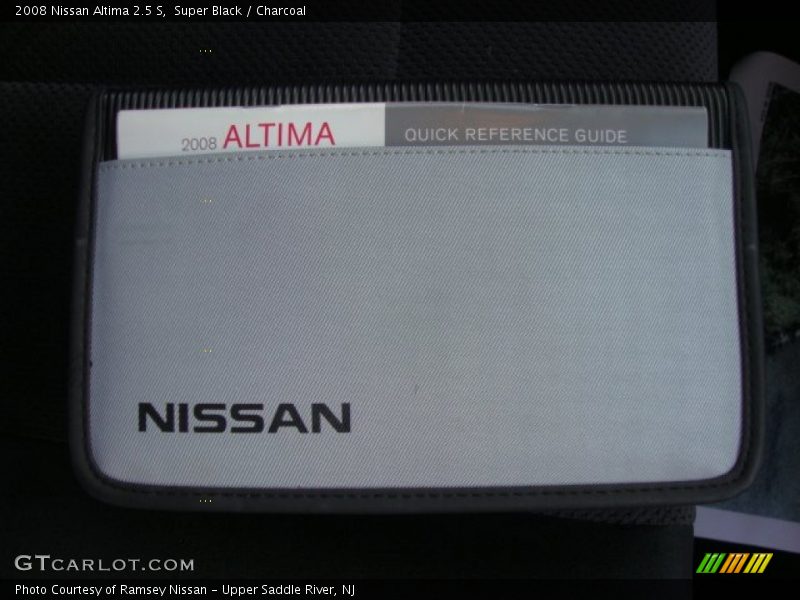 Super Black / Charcoal 2008 Nissan Altima 2.5 S