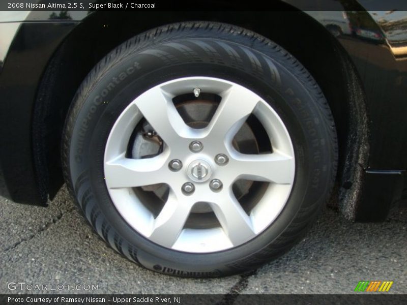 Super Black / Charcoal 2008 Nissan Altima 2.5 S