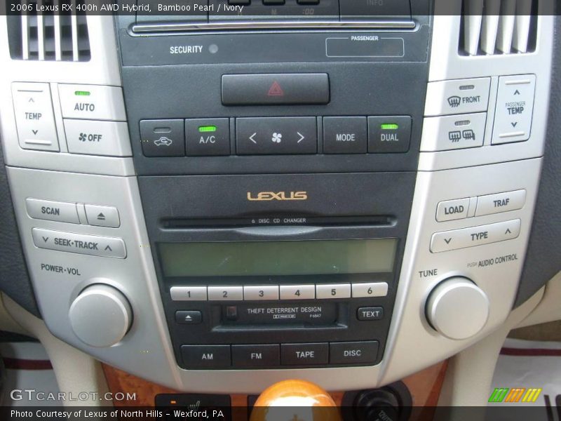 Bamboo Pearl / Ivory 2006 Lexus RX 400h AWD Hybrid