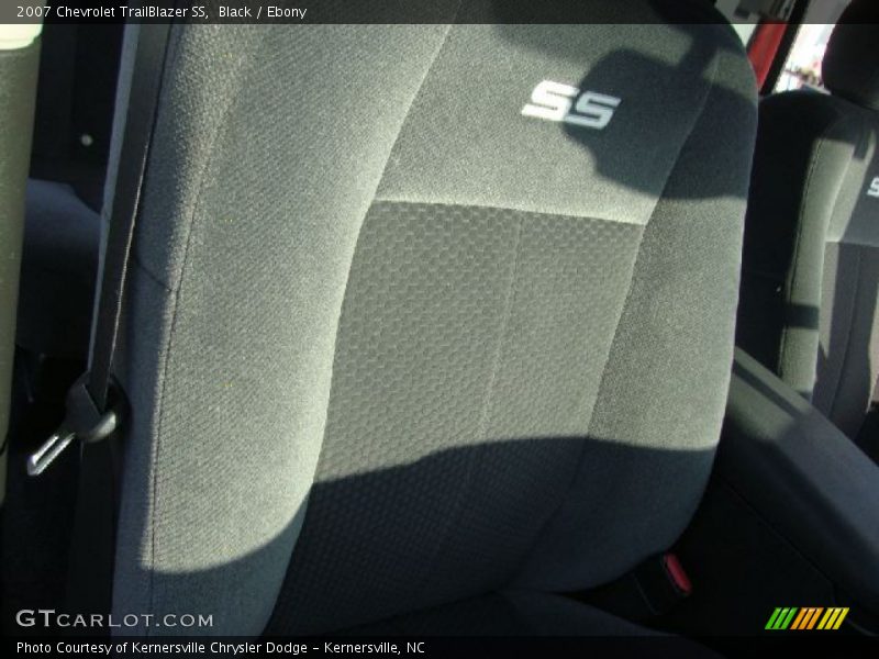 Black / Ebony 2007 Chevrolet TrailBlazer SS