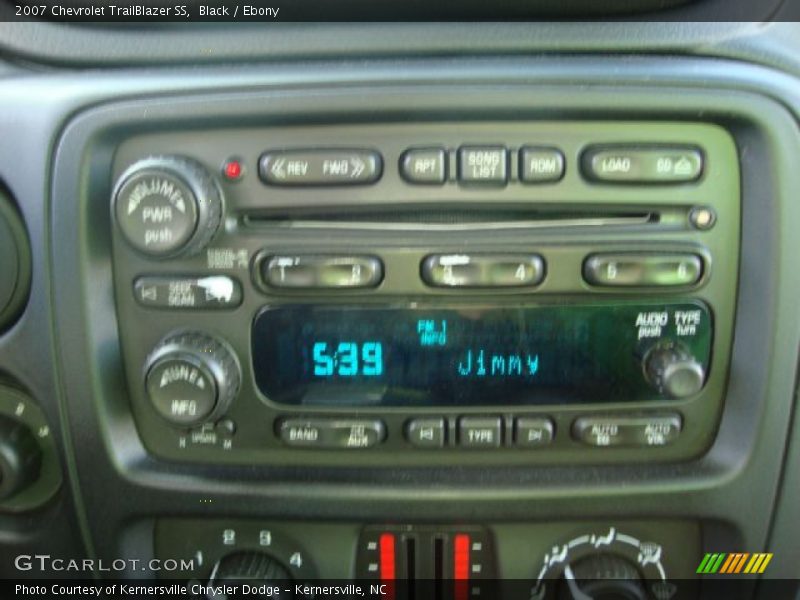 Black / Ebony 2007 Chevrolet TrailBlazer SS