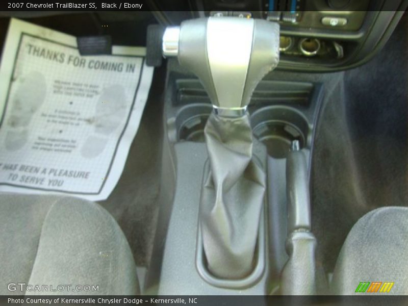 Black / Ebony 2007 Chevrolet TrailBlazer SS