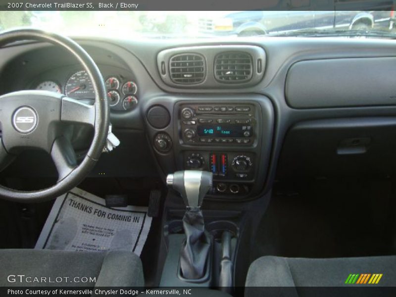 Black / Ebony 2007 Chevrolet TrailBlazer SS