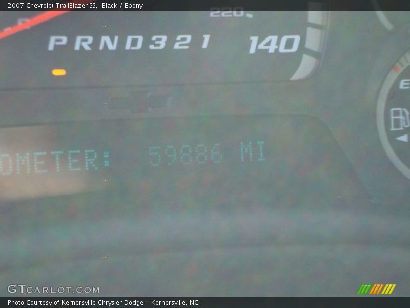 Black / Ebony 2007 Chevrolet TrailBlazer SS