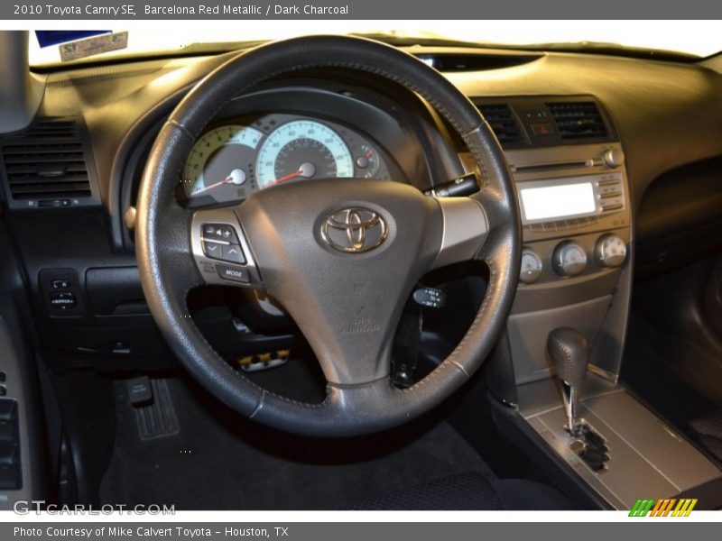 Barcelona Red Metallic / Dark Charcoal 2010 Toyota Camry SE