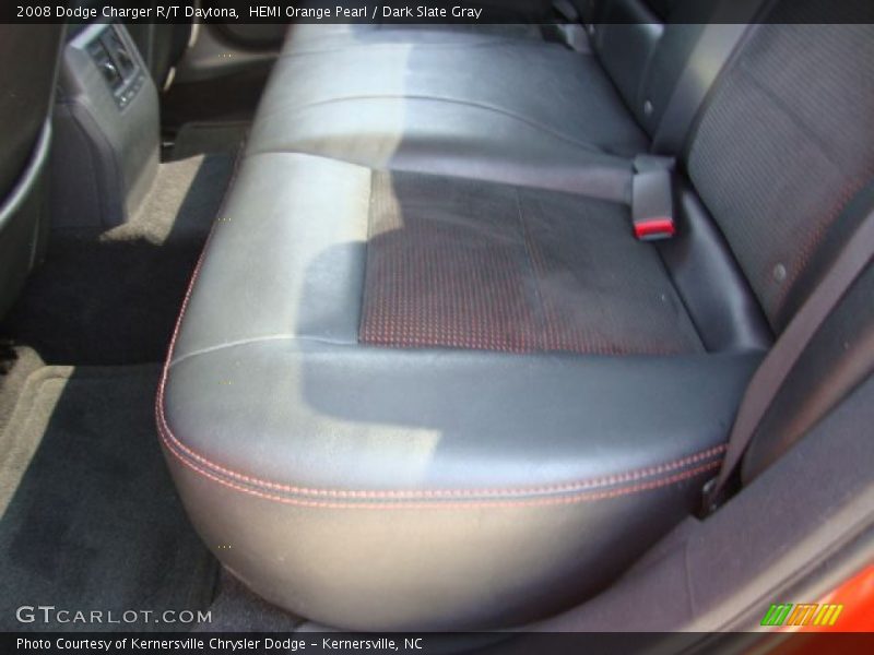 HEMI Orange Pearl / Dark Slate Gray 2008 Dodge Charger R/T Daytona