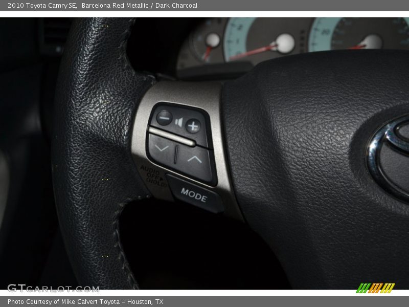 Barcelona Red Metallic / Dark Charcoal 2010 Toyota Camry SE