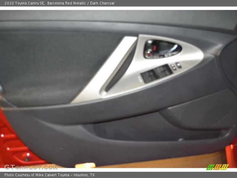 Barcelona Red Metallic / Dark Charcoal 2010 Toyota Camry SE