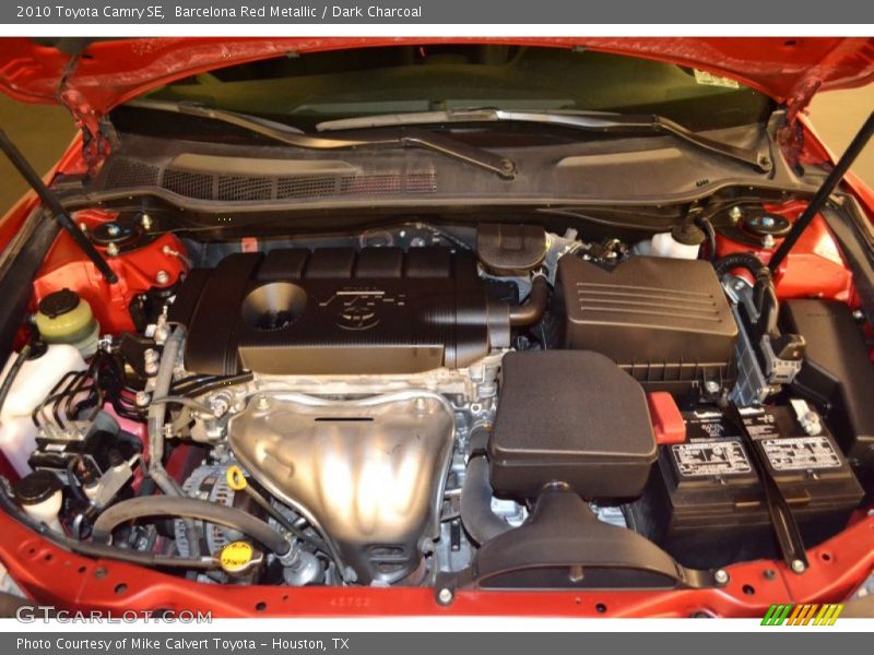 Barcelona Red Metallic / Dark Charcoal 2010 Toyota Camry SE