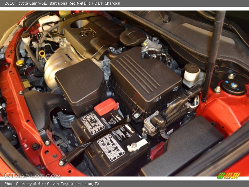 Barcelona Red Metallic / Dark Charcoal 2010 Toyota Camry SE