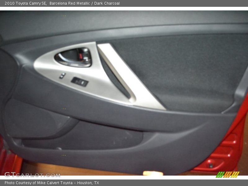 Barcelona Red Metallic / Dark Charcoal 2010 Toyota Camry SE
