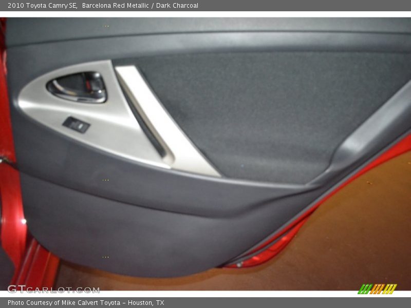 Barcelona Red Metallic / Dark Charcoal 2010 Toyota Camry SE