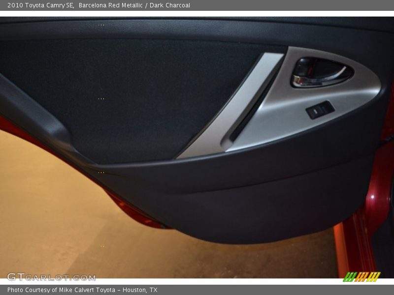 Barcelona Red Metallic / Dark Charcoal 2010 Toyota Camry SE